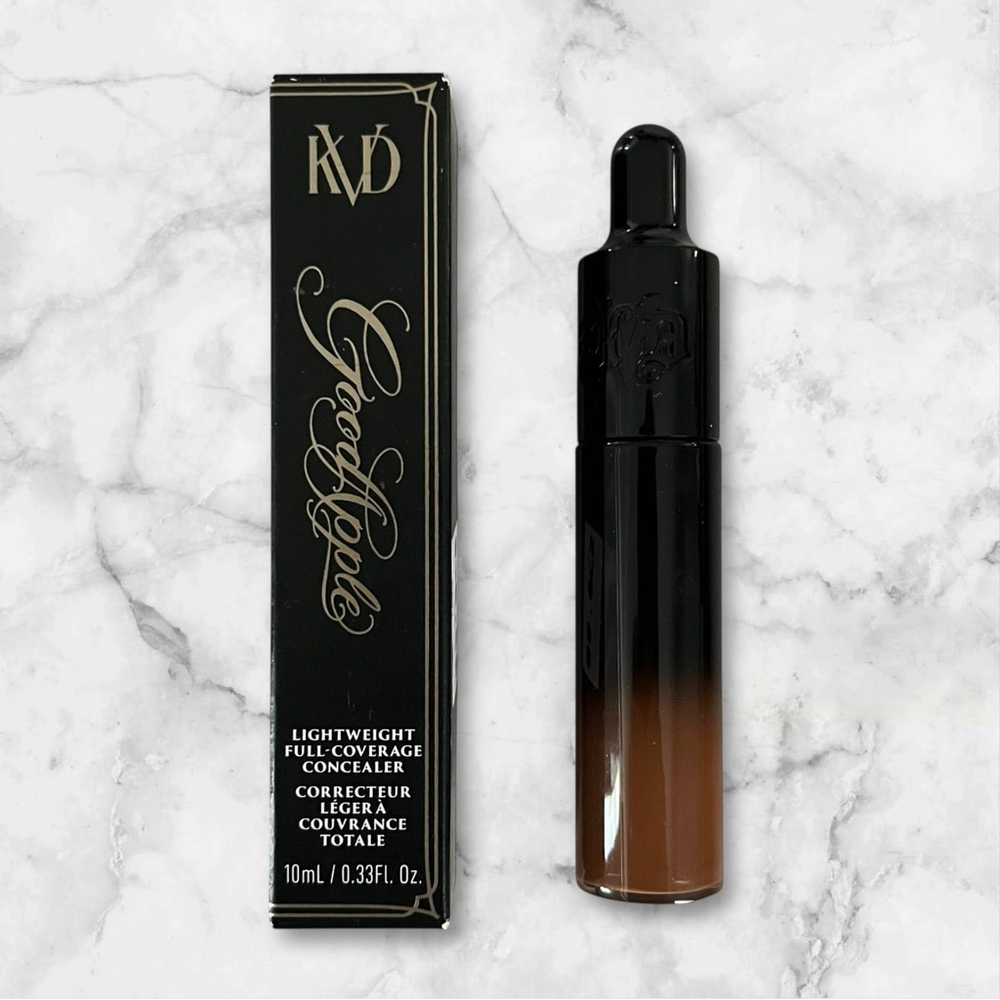 KAT VON D Good Apple Lightweight Full Coverage Concealer .33 Oz Deep 183 NEW